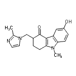 CAS#: 110708-17-3， 6-Hydroxy-9-Methyl-3-[(2-Methyl-1H-Imidazol-1-Yl)Methyl]-1,2,3,9-Tetrahydro-4H-Carbazol-4-One