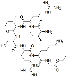 CAS#: 110786-25-9， Isoleucyl-arginyl-isoleucyl-cysteinyl-arginyl-lysyl-glycine ethyl ester