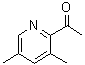 structure of CAS# 110788-51-7, 1-(3,5-Dimethyl-2-Pyridinyl)Ethanone;1-(3,5-dimethylpyridin-2-yl)ethanone