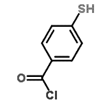 CAS 登录号：110922-46-8， 4-硫基苯甲酰基氯化物