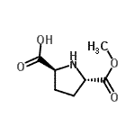 CAS#: 111138-65-9， (2S,5S)-5-(Methoxycarbonyl)-2-Pyrrolidinecarboxylic Acid