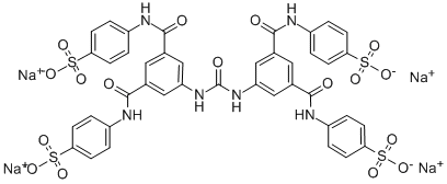 CAS#: 111150-22-2， 4,4',4'',4'''-[Carbonylbis[Imino-5,1,3-Benzenetriylbis(Carbonylimino)]]Tetrakis-Benzenesulfonic Acid Tetrasodium Salt