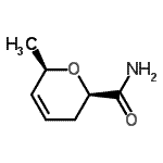 CAS#: 111169-41-6， (2R,6R)-6-Methyl-3,6-Dihydro-2H-Pyran-2-Carboxamide