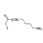 CAS#: 111423-30-4， 1-Fluoro-3-Nonyn-2-One