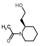 CAS#: 111479-25-5， 1-[(2R)-2-(2-Hydroxyethyl)-1-Piperidinyl]Ethanone