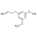 structure of CAS# 111540-02-4, 1-(3-Buten-1-Yl)-3,5-Dimethoxybenzene;4-(3,5-Dimethoxyphenyl)-1-butene;MFCD09801196