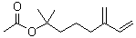 CAS#: 1118-39-4， (2-Methyl-6-Methylideneoct-7-En-2-Yl) Acetate