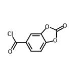 CAS#: 112057-04-2， 2-Oxo-1,3-Benzodioxole-5-Carbonyl Chloride