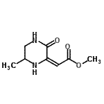 CAS#: 112083-52-0， Methyl (2E)-(6-Methyl-3-Oxo-2-Piperazinylidene)Acetate