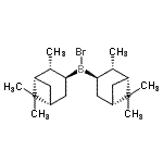 CAS#: 112246-74-9， Bromo[(1R,2S,3R,5R)-2,6,6-Trimethylbicyclo[3.1.1]Hept-3-Yl][(1S,2R,3S,5S)-2,6,6-Trimethylbicyclo[3.1.1]Hept-3-Yl]Borane