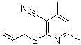 CAS#: 112629-72-8， 2-(Allylsulfanyl)-4,6-Dimethylnicotinonitrile