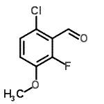 CAS#: 112641-64-2， 6-Chloro-2-Fluoro-3-Methoxybenzaldehyde