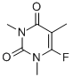 CAS#: 112706-71-5， 6-Fluoro-1,3,5-Trimethyl-2,4(1H,3H)-Pyrimidinedione