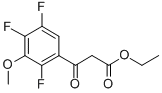 structure of CAS# 112811-68-4, 2,4,5-Trifluoro-3-Methoxy-B-Oxo-Benzenepropanoic Acid Ethyl Ester;3-OXO-3-(2,4,5-TRIFLUORO-3-METHOXY-PHENYL)-PROPIONIC ACID ETHYL ESTER;ETHYL 3-(2,4,5-TRIFLUORO-3-METHOXYPHENYL)-3-OXOPROPANOATE;Ethyl 3-Oxo-3-(2,4,5-Trifluoro-3-Methoxyphenyl)Propanoate