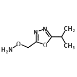 CAS#: 113211-32-8， 2-[(Aminooxy)Methyl]-5-Isopropyl-1,3,4-Oxadiazole