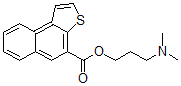 CAS#: 113296-07-4， 1-(3,3-Dimethylamino)Propyl Naphtho(2,1-b)Thiophene-4-Carboxylate