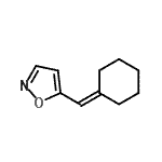 CAS#: 113352-01-5， 5-(Cyclohexylidenemethyl)-1,2-Oxazole