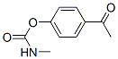 structure of CAS# 1135-43-9, (4-Acetylphenyl) N-Methylcarbamate;N-Methylcarbamic Acid (4-Acetylphenyl) Ester;(4-Ethanoylphenyl) N-Methylcarbamate;Probes1_000342