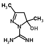 CAS#: 113722-30-8， 5-Hydroxy-3,5-Dimethyl-4,5-Dihydro-1H-Pyrazole-1-Carboximidamide