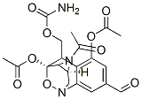 CAS#: 114580-45-9， (1aS,3S,8R,9S,9aS)-1-Acetyl-7,9-bis(acetyloxy)-8-(((aminocarbonyl)oxy)methyl)-1,1a,2,8,9,9a-hexahydro-3,9-Epoxy-3H-azirino(2,3-c)benzazocine-5-carboxaldehyde