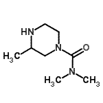 CAS#: 114649-92-2， N,N,3-Trimethylpiperazine-1-Carboxamide