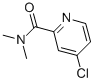 structure of CAS# 114780-06-2, 4-Chloro-N,N-Dimethyl-2-Pyridinecarboxamide;4-CHLORO-N,N-DIMETHYL-PYRIDINE-2-CARBOXAMIDE;4-Chloro-N,N-Dimethylpicolinamide