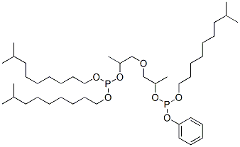 CAS#: 115035-49-9， Phosphorous Acid 2-[2-[[Bis(Isodecyloxy)Phosphino]Oxy]Propoxy]-1-Methylethyl Isodecyl Phenyl Ester