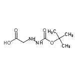 CAS#: 115262-99-2， (2-{[(2-Methyl-2-Propanyl)Oxy]Carbonyl}Hydrazino)Acetic Acid
