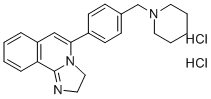 CAS#: 115621-95-9， 5-(4-Piperidin-1-Ylphenyl)-2,3-Dihydroimidazo[2,1-a]Isoquinoline Dihydrochloride