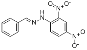 结构式 CAS# 1157-84-2, 苯甲醛 2-(2,4-二硝基苯基)腙