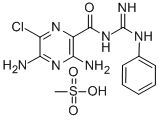 结构式 CAS# 1161-94-0, Phenamil Methanesulfonate