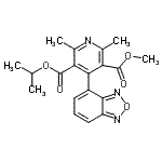 CAS#: 116169-18-7， Isopropyl Methyl 4-(2,1,3-Benzoxadiazol-4-Yl)-2,6-Dimethyl-3,5-Pyridinedicarboxylate