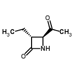 CAS#: 116179-68-1， (3R,4S)-4-Acetyl-3-Ethyl-2-Azetidinone