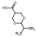 CAS#: 116193-72-7， 2-Isopropyl-1,3-Dioxane-5-Carboxylic Acid