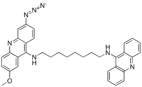 CAS#: 116273-54-2， N-(6-Azido-2-Methoxy-9-Acridinyl)-N'-(9-Acridinyl)Octane-1,8-Diamine
