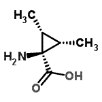 CAS#: 116498-01-2， (1R,2R,3S)-1-Amino-2,3-Dimethylcyclopropanecarboxylic Acid