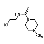 CAS#: 116818-76-9， N-(2-Hydroxyethyl)-4-Methyl-1-Piperazinecarboxamide