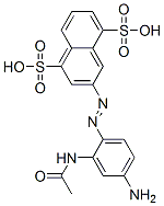CAS#: 117-88-4， 3-(2-Acetamido-4-Aminophenyl)Diazenylnaphthalene-1,5-Disulfonic Acid