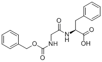 structure of CAS# 1170-76-9, N-[(Phenylmethoxy)Carbonyl]Glycyl-L-Phenylalanine;2-[[1-Oxo-2-[[Oxo-(Phenylmethoxy)Methyl]Amino]Ethyl]Amino]-3-Phenylpropanoic Acid;2-[[2-(Benzyloxycarbonylamino)Acetyl]Amino]-3-Phenyl-Propionic Acid;3-Phenyl-2-[2-(Phenylmethoxycarbonylamino)Ethanoylamino]Propanoic Acid