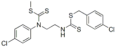 CAS#: 1170-79-2， (4-Chlorophenyl)Methyl [2-[(4-Chlorophenyl)Methylsulfanylcarbothioylamino]Ethylamino]Methanedithioate