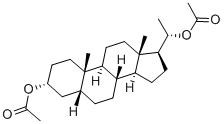 CAS#: 1174-69-2， [(1S)-1-[(3R,5R,8R,9S,10S,13S,14S,17S)-3-Acetyloxy-10,13-Dimethyl-2,3,4,5,6,7,8,9,11,12,14,15,16,17-Tetradecahydro-1H-Cyclopenta[a]Phenanthren-17-Yl]Ethyl] Acetate