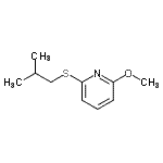 CAS#: 117765-07-8， 2-(Isobutylsulfanyl)-6-Methoxypyridine