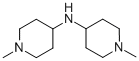 structure of CAS# 117927-28-3, 4-Methyl-N-(1-Methyl-4-Piperidinyl)-1-Piperidinamine;BIS(1-METHYLPIPERIDIN-4-YL)AMINE