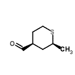 CAS#: 117972-80-2， (2S,4S)-2-Methyltetrahydro-2H-Thiopyran-4-Carbaldehyde