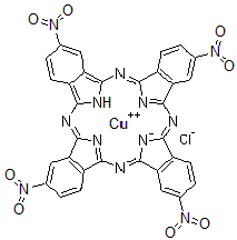 CAS#: 118-20-7， (2,9,16,23-Tetranitro-29H,31H-Phthalocyaninato)Copper