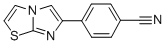 structure of CAS# 118001-67-5, 4-Imidazo[2,1-b]Thiazol-6-Yl-Benzonitrile;4-Imidazo[2,1-B]Thiazol-6-Ylbenzonitrile;4-(6-Imidazo[2,1-B]Thiazolyl)Benzonitrile;Fs004013