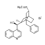 CAS#: 118089-84-2， (3alpha,9R)-1-Benzyl-9-Hydroxycinchonan-1-Ium Bromide