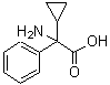 CAS 登录号：118317-40-1， 氨基(环丙基)苯基乙酸