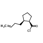 CAS#: 118717-67-2， (1R,2R)-2-(3-Buten-1-Yl)Cyclopentanecarbonyl Chloride