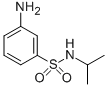 结构式 CAS# 118837-66-4, 3-氨基-N-(1-甲基乙基)-苯磺酰胺